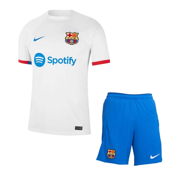 Camiseta Barcelona Replica Segunda Ropa Niño 2023/24